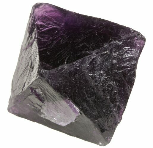 Fluorite Octahedron - Purple #48274